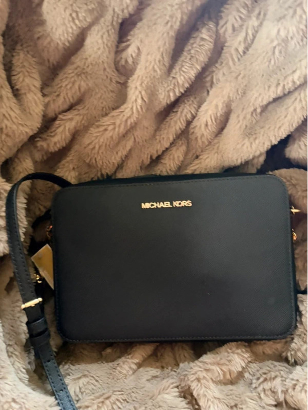 NWT black Michael kors crossbody bag